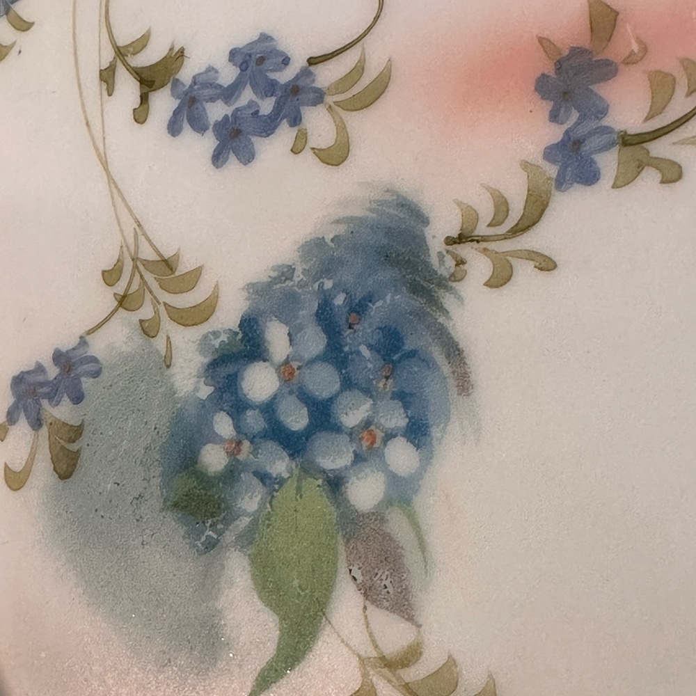 Lovely Antique Hand Painted Plate 9” - Picture 8 of 10